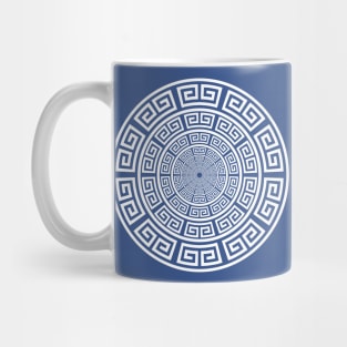 Meander Ancient Greek Symbol Mug